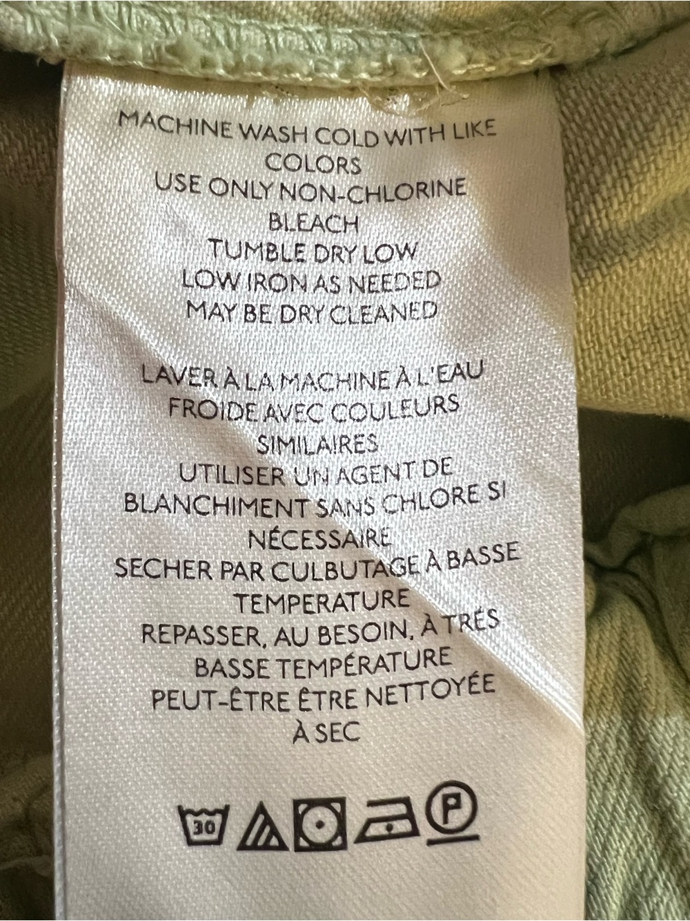 PILCRO The Breaker Mid Rise Tapered Jeans Powdered Sage Color Sz 29,30,31,32,34 - Picture 8 of 9